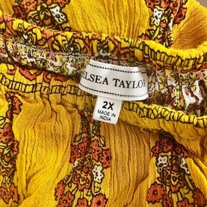 Floral Print Off Shoulder Dress